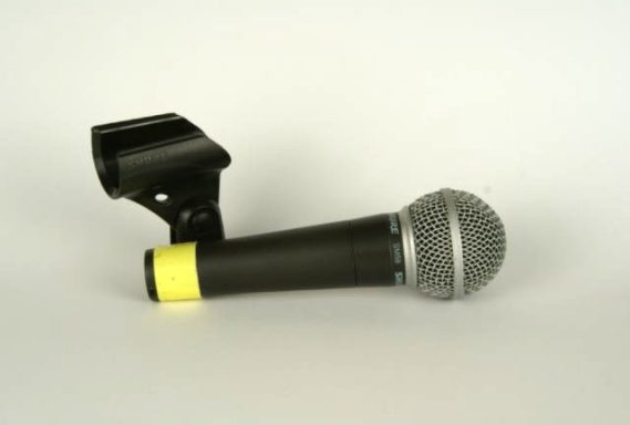 Shure SM58 microfoon te huur in en rondom Utrecht.